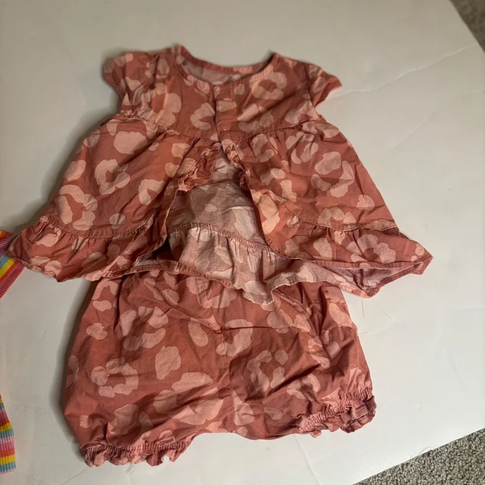 Baby Girl Clothes Bundle 6-12M 12M Old Navy Carters Grayson Mini 5pc Lot Gift